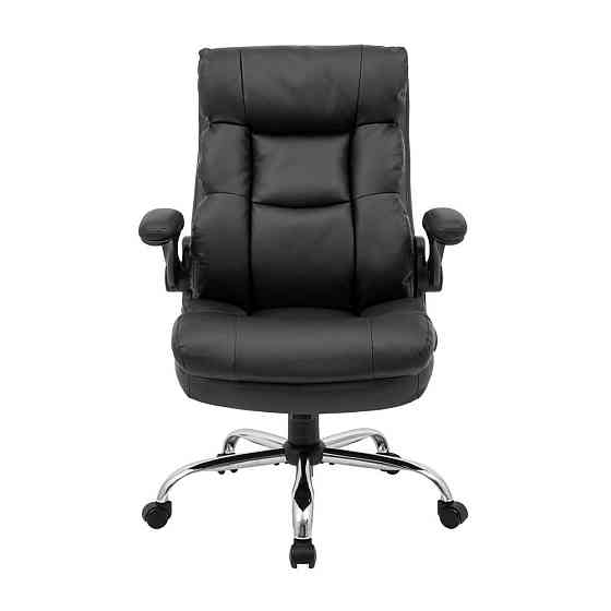 Офисное Кресло Руководителя Manhattan М1 Tilt Хром Черный Киев