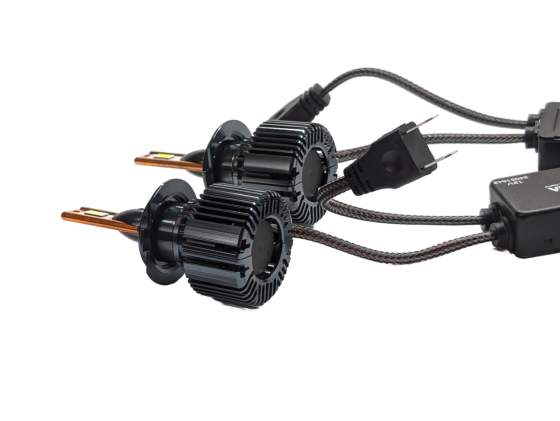 Комплект світлодіодних ламп StarLight Ultra Truck +200% H7 55W 6000K 24V Харків