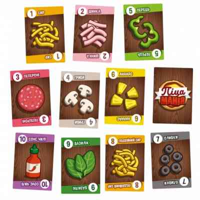 Настольная игра Lords of Boards Пиццемания (Pizza Rush) (LOB2207UA) Винница