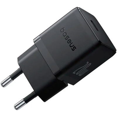Зарядний пристрій Baseus Palm Fast Charger 1C 20W + Cable 1.0m Type-C 60W black (P10111602113-01) Вінниця - фото 11