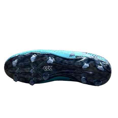Бутси (копи) для футболу дорослі DMB24143-2 black-cyan р. 41-45 Вишнёвое