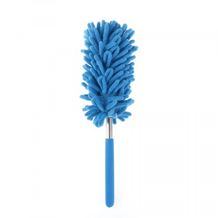 Щітка для прибирання пилу телескопічна (блакитна) Вінниця - фото 1