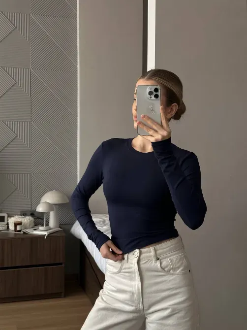 Базовые лонгсливы в 7-ми цветах Одесса - изображение 2