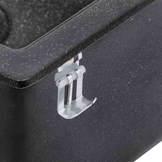 Кухонна мийка Lidz 460х515/200 BLA-03 (LIDZBLA03460515200) Київ