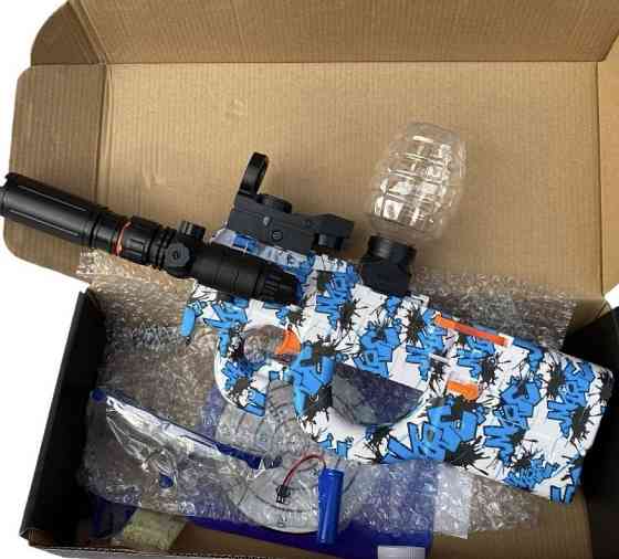 Автомат P90 на орбізах с светящими шариками , Орбиган, +Лазер. Харьков