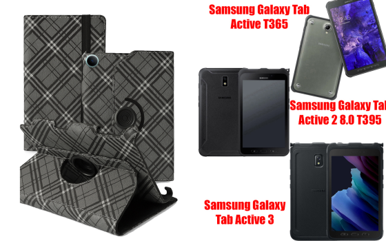 Чехол Spinner360 для планшета Samsung Galaxy Tab Active, Active 2, Active 3, цвет Art-Shkira Киев