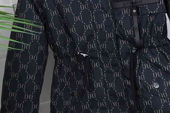 Демисезонная черная куртка для девочек 122 Николаев