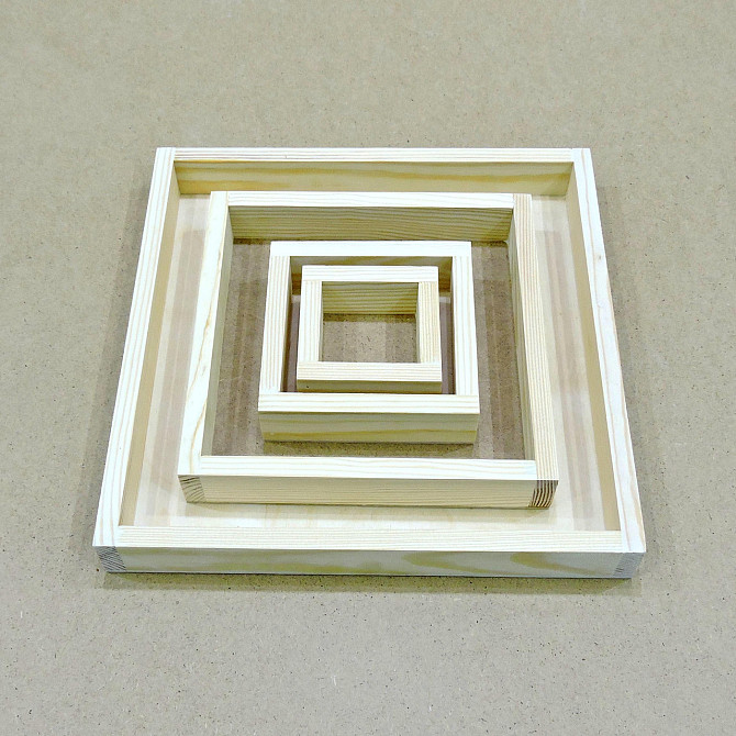 Лоток дерев'яний 15 * 20 * 4 см (ДВП) Миколаїв - фото 3
