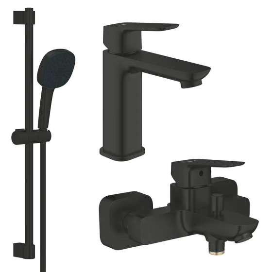 Набір змішувачів для ванни Grohe Cubeo (UA125246M243) ( 10350 ) Харків