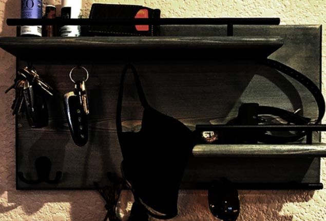 Ключниця дерев'яна "Шверін" мокко Миколаїв - фото 1