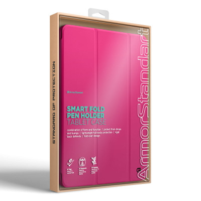 Чехол для планшета Armorstandart Smart Fold Pen iPad mini 2024 / mini 6 Rose Red (ARM82833) Винница - изображение 8