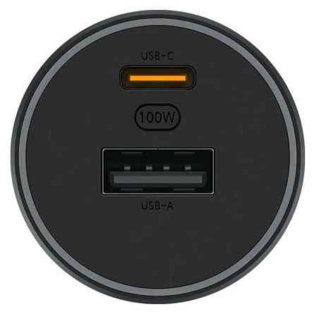 Автомобільний зарядний пристрій Xiaomi Car Charger 100W CC07ZM, BHR4460CN (Чорний, Type-C + USB) Миколаїв