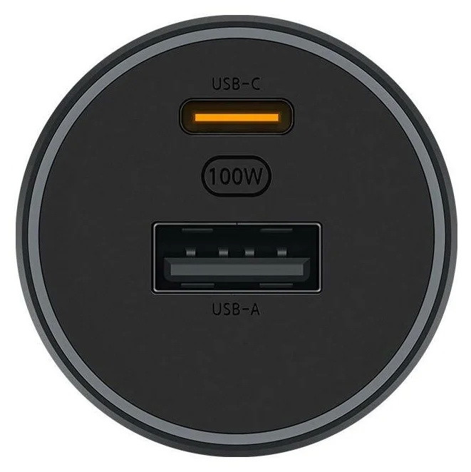 Автомобільний зарядний пристрій Xiaomi Car Charger 100W CC07ZM, BHR4460CN (Чорний, Type-C + USB) Миколаїв - фото 4