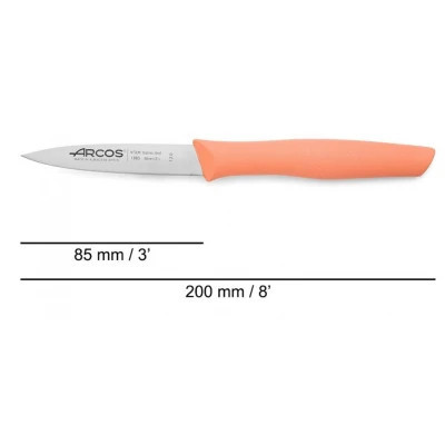 Кухонний ніж Arcos Nova для чищення 85 мм Кораловий (188578) Вінниця - фото 2