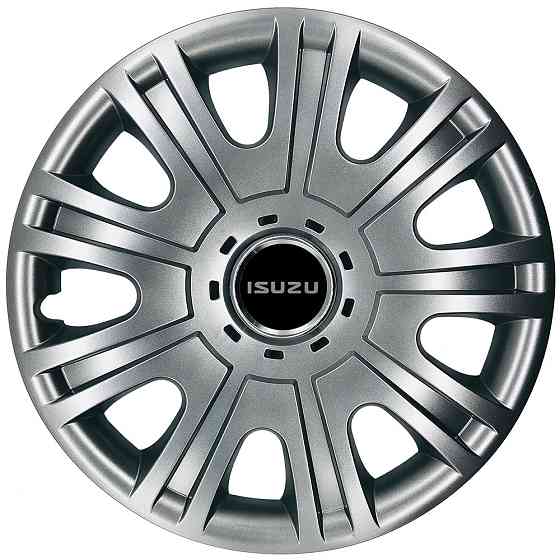 Автомобільні модельні ковпаки R15 Isuzu 319 4шт, SJS, сріблясті Київ