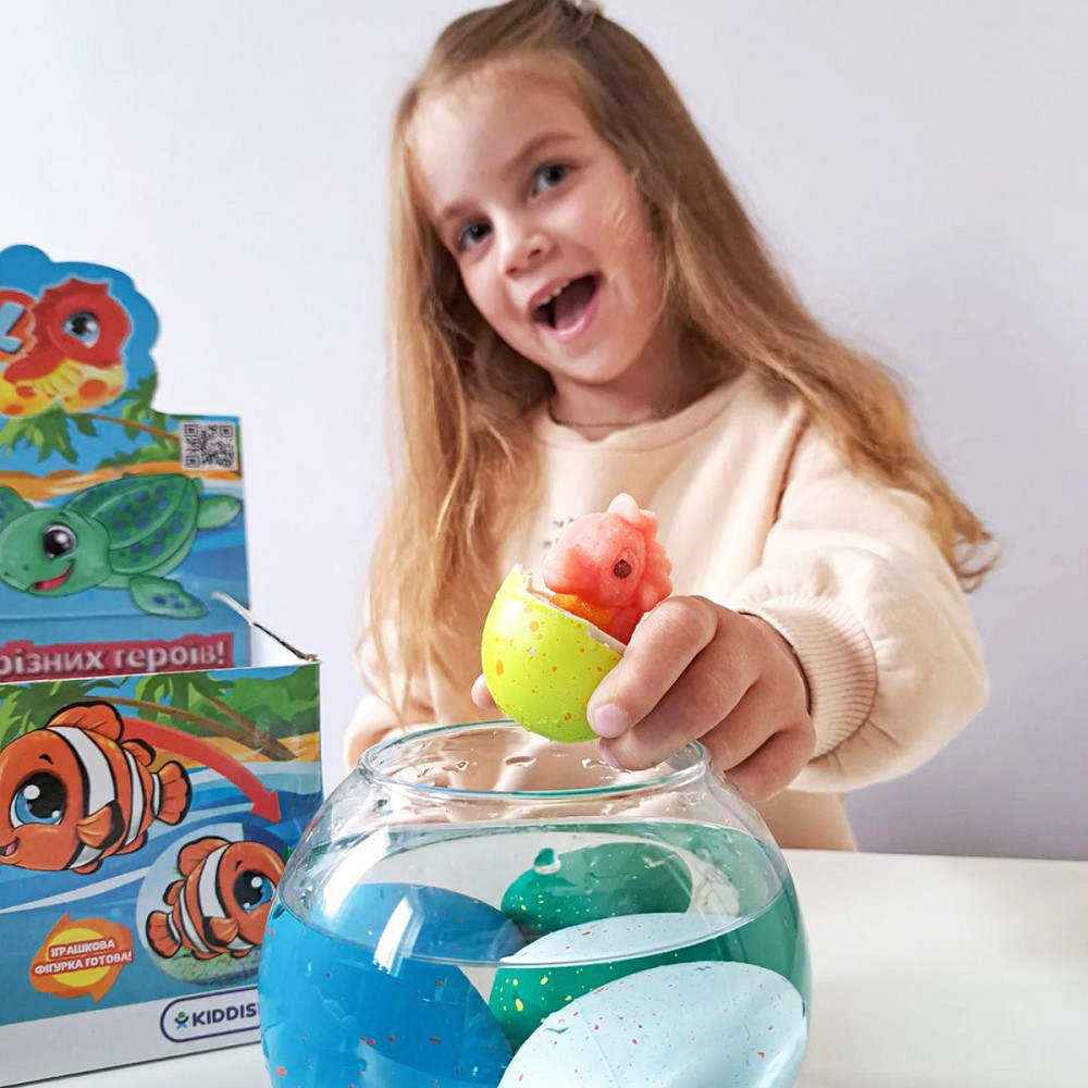 Іграшка, що зростає, в яйці «Tropical Eggs» - Мешканці тропічних морів Днепр - изображение 8