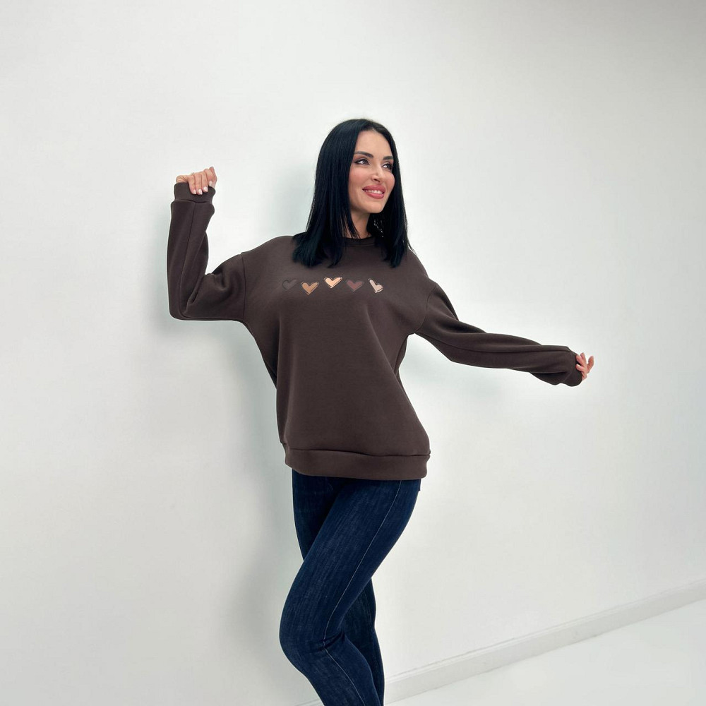 Жіночий базовий батник на флісі "Wanda" Турція оптом | Батал Київ - фото 1