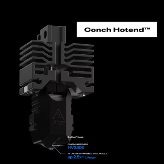 Зносостійкий Хотенд Phaetus для 3D-принтерів Bambu Lab X1/X1C/P1P/P1S Київ - фото 1