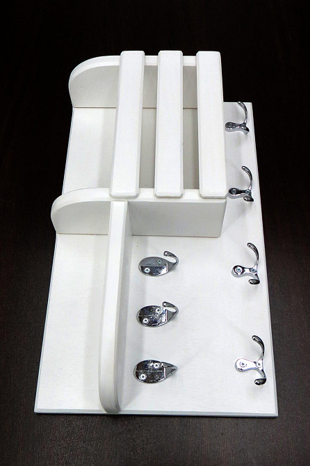 Ключниця дерев'яна "Алнік" зефір-хром Миколаїв - фото 7