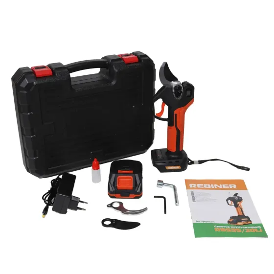 Секатор Rebiner RBS35/20Li 20 В – безщітковий мотор, 1 АКБ + зарядка, Гарантія 36 міс Львів