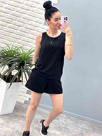 Літній костюм "Ender" оптом | Розпродаж моделі Чорний, 42-44 Київ