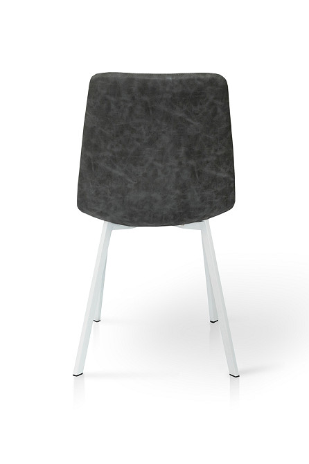 Стілець Чілі (квадрат) білий/ сіра стальRU-07 Киев - изображение 5