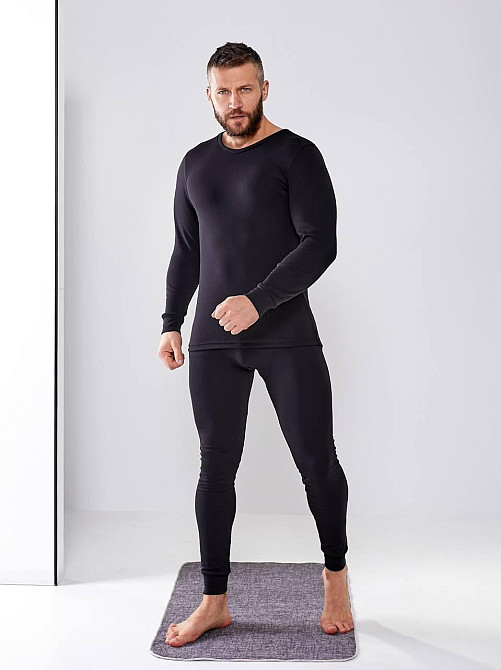 Чоловіча повсякденна термобілизна ХБ джерсі на флісі XL/XXL Одеса - фото 1