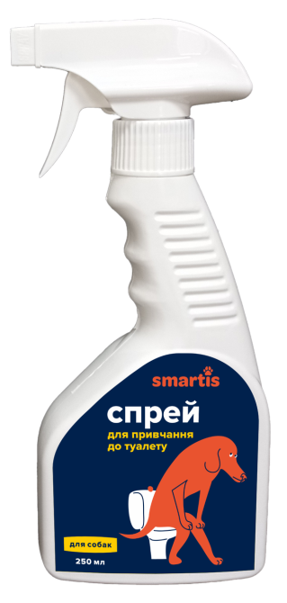 Спрей для собак Smartis Смартіс для привчання до туалету 250 мл Вінниця - фото 1