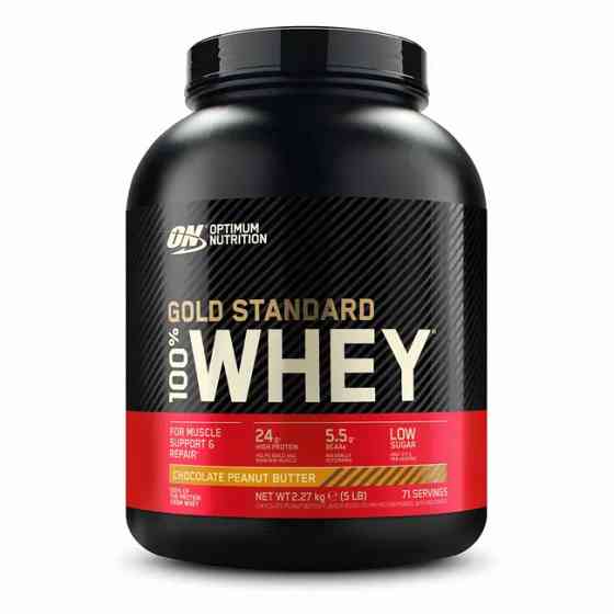 Протеин Optimum Nutrition Gold Standard 100% Whey 2273g (Chocolate Peanut Butter) EU Луцк