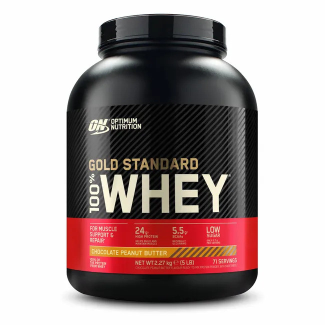 Протеин Optimum Nutrition Gold Standard 100% Whey 2273g (Chocolate Peanut Butter) EU Луцк - изображение 1