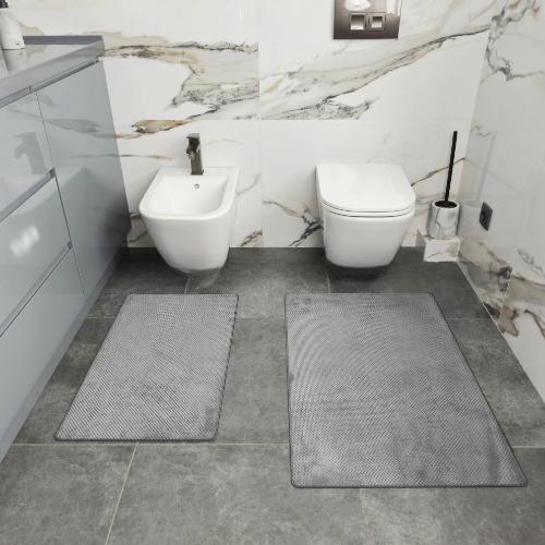 Килимок універсальний для підлоги Шелл 45*75см сірий Дариана Житомир - изображение 5