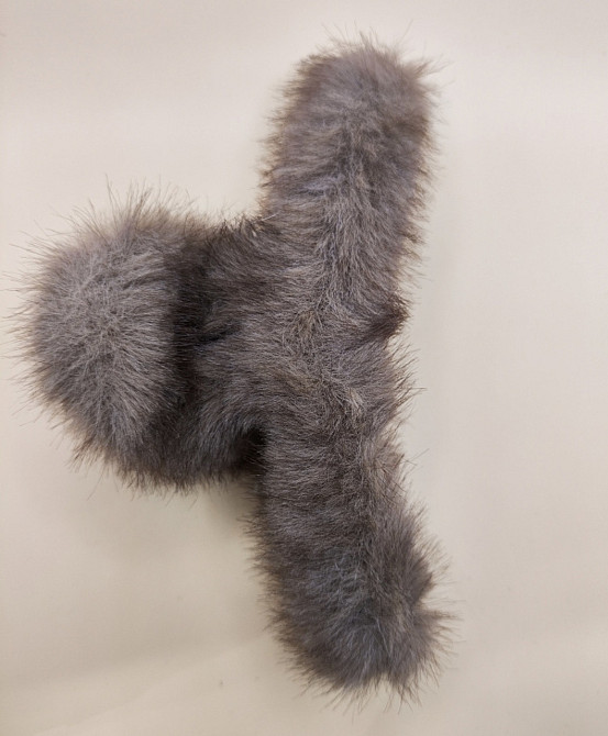 Шпилька крабік зі штучного хутра Смела - изображение 5