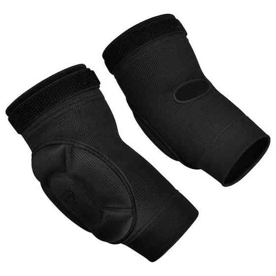 Налокітники спортивні RDX Hosiery Elbow Foam Black/Black M Кам'янське