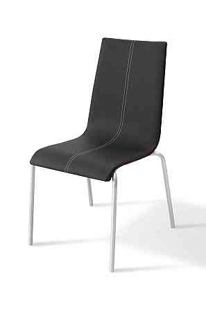 Стілець обідній Келлі зі строчкою, (черн)--- Київ