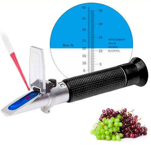 Рефрактометр для виноробства вина концентрації алкоголю % vol і Brix RZ121 Вінниця - фото 1