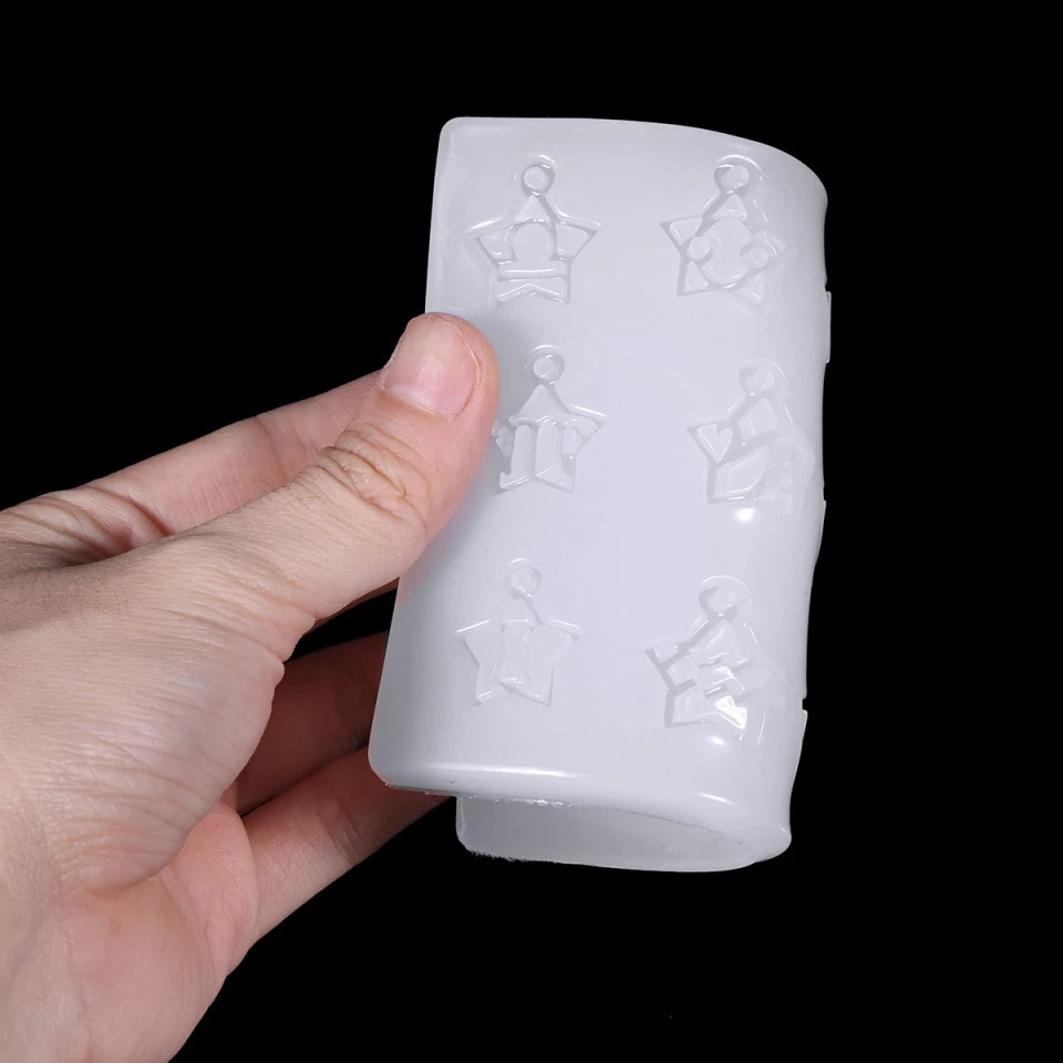 Молд силиконовый Знаки зодиака 115 на 95 мм серый Киев - изображение 4