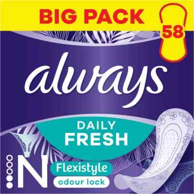 Щоденні прокладки Always Daily Fresh Normal Flexistyle 58 шт. (8700216461757) Вінниця