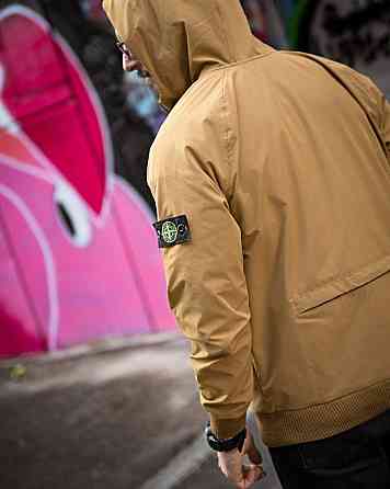Городская Ветровка Stone island карман coyot 4 ДЛ7036 Киев