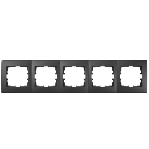 LESYA антрацит Рамка горизонтальна 5-а Лезард Житомир