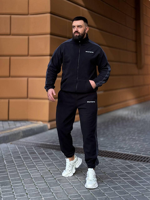 Мужской костюм на змейке XL-XXL, Черный Одесса - изображение 1