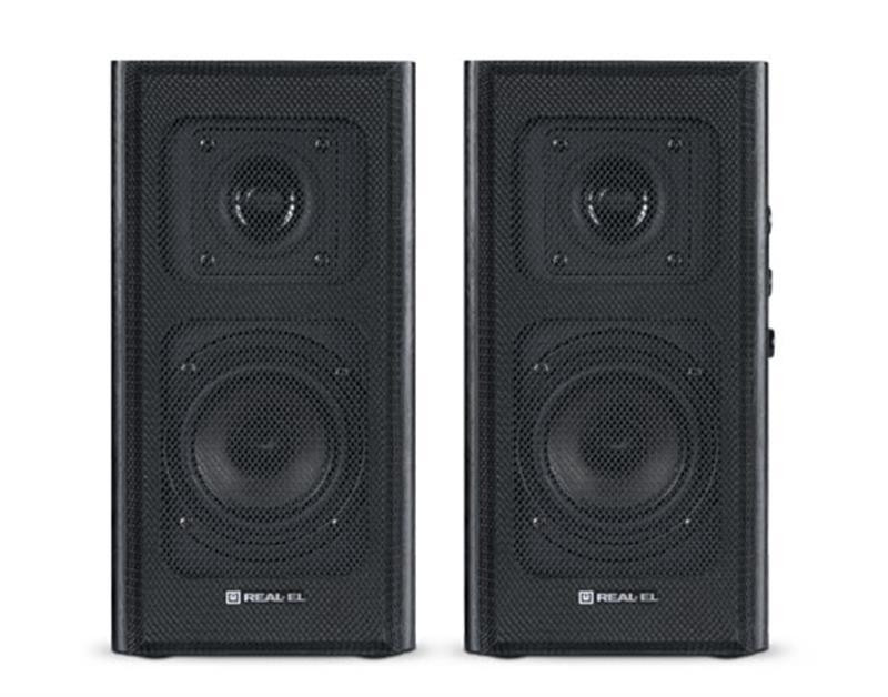 Акустична система REAL-EL S-250 Black Чорний Харків - фото 1