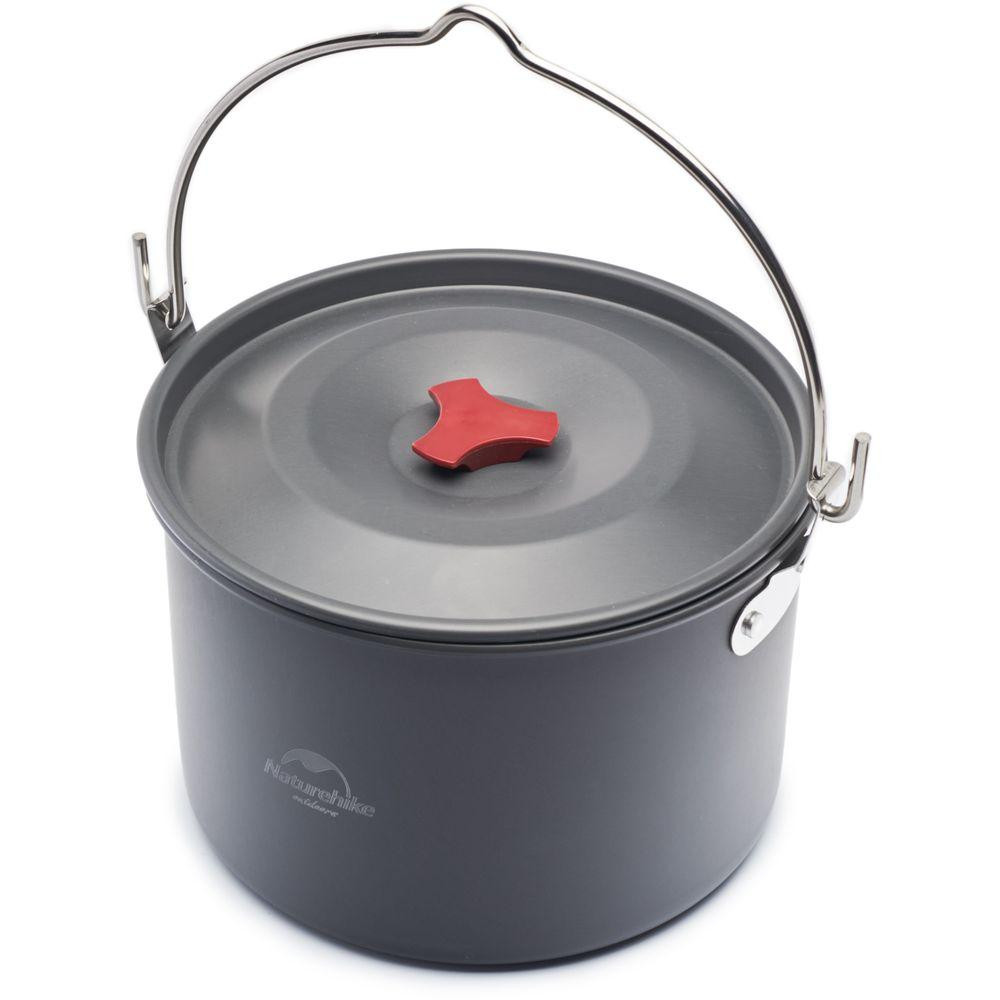 Туристична каструля-котелок Naturehike Camping NH17D021-G з алюмінію 4л Вінниця - фото 2