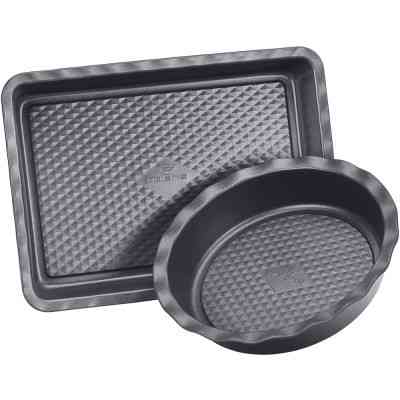 Форма для выпечки Polaris Kontur набор прям. 33 х 23 см + круг 23 см (Kontur-3323SET) Винница