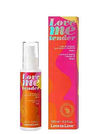 Массажное масло LOVE ME TENDER - MASSAGE OIL MOJITO 100ML Sex Aura Киев