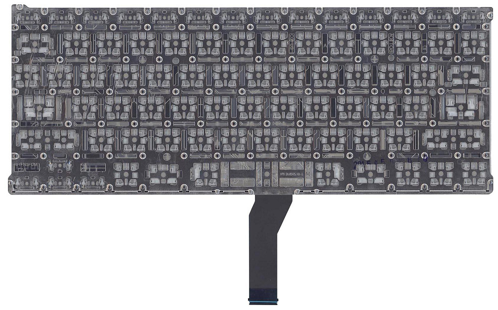 Клавиатура для ноутбука Apple MacBook Air 2011+ (A1369) Black, (No Frame), RU (горизонтальный энтер) Вінниця - фото 3