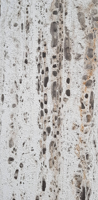 Шпалери вініл на флізеліні Marburg Travertino 1.06х10 абстракція смужки кори дерева беж коричневі чорні Київ - фото 4