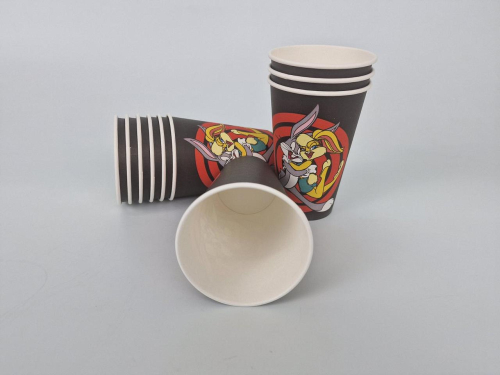 Склянка паперова 500 мл (16oz) "BUGS BUNNY" Маестро (35 шт) Харків - фото 2