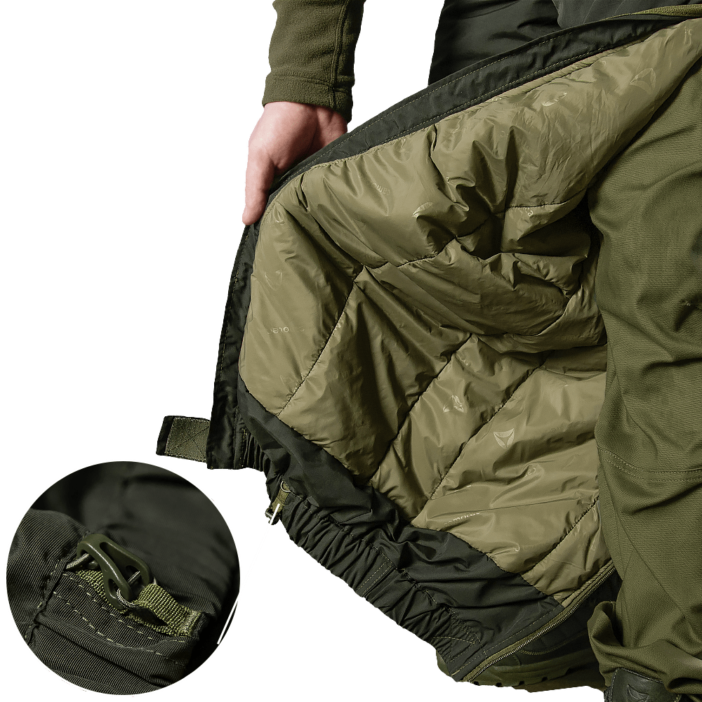 Зимние военные мембранные штаны Defender 7 level (Оливковые) размер 2XL Винница - изображение 6