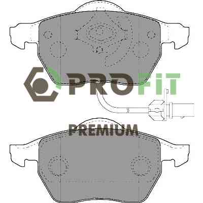 Тормозные колодки Profit 5005-1717 Винница