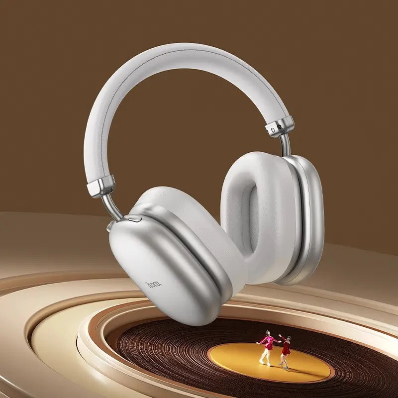 Бездротові навушники HOCO W35 Max Auspicious ANC noise reduction BT headphones Silver Одеса - фото 4
